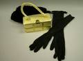 Collection of Ladys Gloves Fourteen Purses and Six Petit Point Accessories