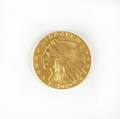 US 1929 25 gold Indian Head coin
