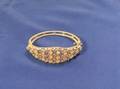 14kt White Gold and Diamond Bangle Bracelet