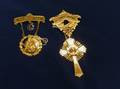 Two Masonic Gold Badges