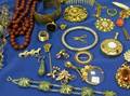 Assortment of Costume and Souvenir Jewelry and Accessories