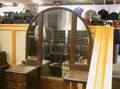 Art Deco Style Mahogany Veneer Mirrored Dressing Table 