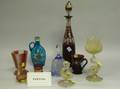 Fourteen Pieces of Assorted Art Glass