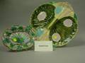 Six Majolica Ceramic Serving Pieces