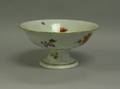 Meissen Floral Handpainted Porcelain Compote