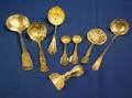 Eight Assorted Pieces of Sterling Silver Serving Flatware