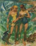 Paul Gattuso American 20th Century The Bathers