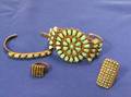 Zuni Silver and Turquoise Bracelets and Two Rings