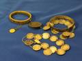 Group of Victorian Sentimental Jewelry Composed of Coins