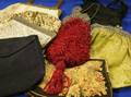 Seven Assorted Early 20th Century Ladys Beaded Cloth Mesh Purses