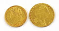 1822 George IV gold sovereign coin
