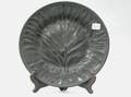 Lalique Black Agla Glass Plate