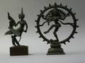 Two Asian Bronze Religious Figures