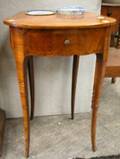 Louis XVI Style Tulipwood and Kingwood Veneer OneDrawer Planter Table