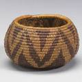 Small California Coiled Basketry Bowl