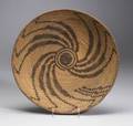 Southwest Coiled Basketry Tray