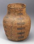 Southwest Coiled Basketry Olla