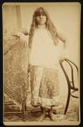 CS Fly American 18491901 Imperial Cabinet Card Studio Photograph of a Maricopa Woman