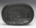 Northwest Coast Carved Argillite Plate