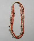 Two Southwest Shell and Stone Necklaces