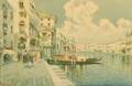 Italian School 20th Century Venetian Canal