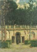 Denman Waldo Ross American 18531935 Italian Garden Wall