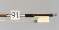 French Ivory Mounted Violin Bow Jean Dominique Adam c 1830