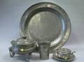 Five Pieces of Asian and European Pewter