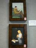 Lot of Two Framed Gouaches