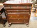 Centennial Classical Revival Mahogany Chest of Drawers