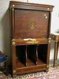 Neoclassical Gilt Ormolu Mounted Mahogany and Rosewood Music Cabinet