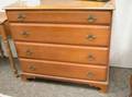 Paine Furniture Chippendalestyle Maple Chest of Four Drawers