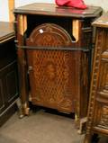 Victorian Inlaid Music Cabinet
