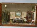 Victorian Diorama Depicting a Federal Interior