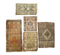 Five oriental scatter rugs