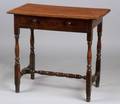 William and Mary Provincial Fruitwood and Elmwood Side Table