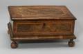 William and Marystyle Burlwood Veneered Desk Box