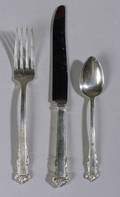 Lunt Sterling English Shell Pattern Flatware Service