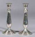 Pair of Gorham Sterling Weighted Candlesticks