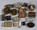Collection of Seventeen Snuff and Miniature Boxes