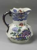 Masons Ironstone China Pitcher and Wash Basin