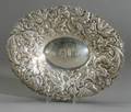 Gorham Sterling Repousse Bread Tray
