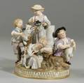 Meissen Porcelain Figural group