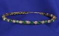 Emerald and Diamond Bangle Bracelet