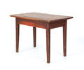 New England painted pine work table