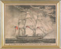 Print of the USS Constitution