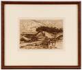 Mary Nimmo Moran Hamptons Etching 1881