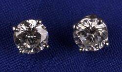 Diamond Stud Earrings