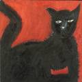 Gabrielle Sichel American b 1949 Untitled Black Cat 2002