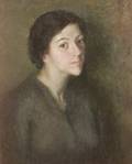 Frederick Andrew Bosley American 18811941 Portrait of a Young Woman